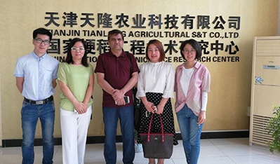 Pakistani customers visit Tianjin Tianlong Agricultural Technology Co., Ltd.
