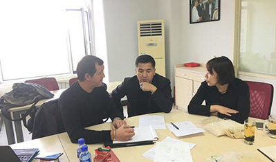 French customers visit Tianjin Tianlong Agricultural Technology Co., Ltd.