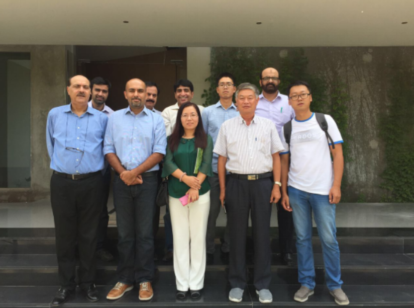 Delegation of Tianjin Tianlong Agricultural Technology Co., Ltd. visits rice factory in Pakistan