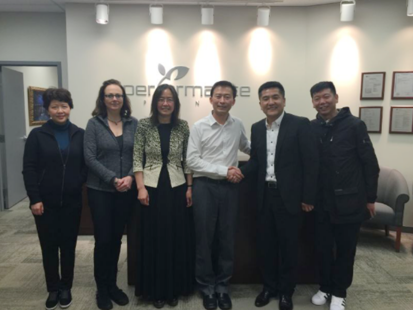 Chairman of Tianjin Tianlong Agricultural Technology Co., Ltd. visits Canadian Agricultural Gene Biotechnology Co., Ltd.