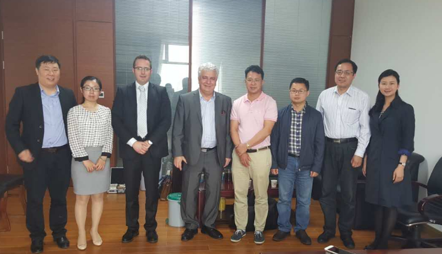 Tianjin Nar Biotechnology Co., Ltd. accompanied the leader of French Manghebati SAS company on an inspection tour of the Chinese market.