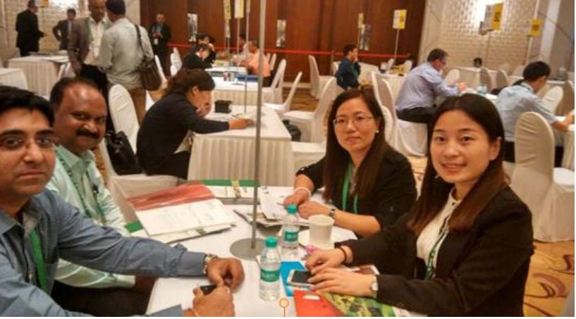 Tianlong delegation goes to India to attend the 2015 APSA Conference