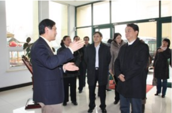 Kong Changqi, director of the Municipal Bureau of Human Resources and Social Security, and his party came to our company for investigation.