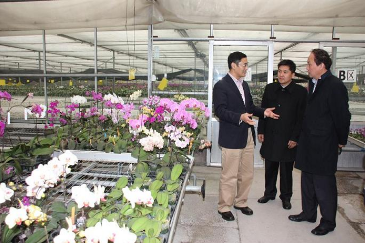 The leader of Tianjin Development and Reform Commission came to our company to inspect and guide the work.