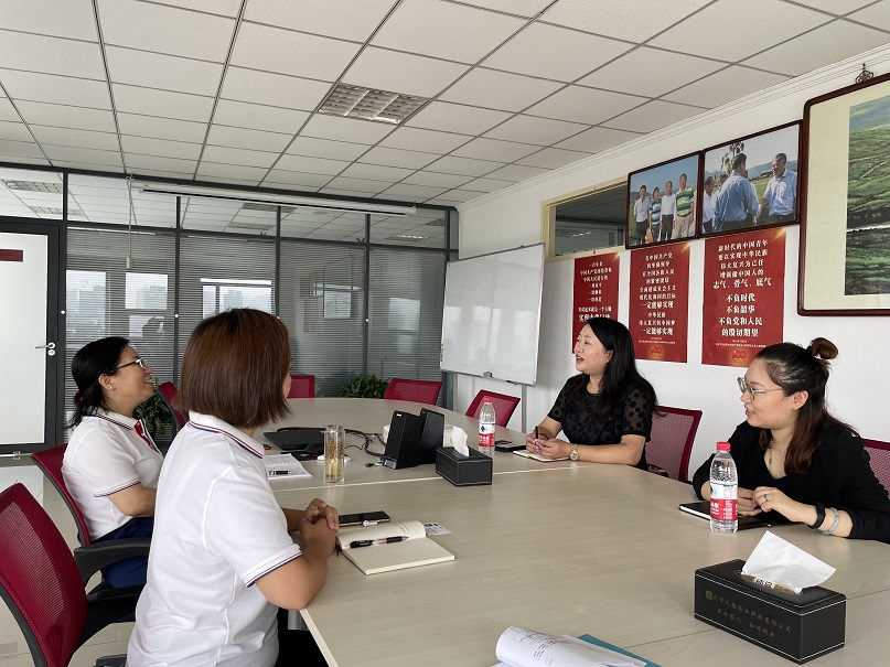 China Export Credit Insurance Corporation Tianjin Branch visited Tianlong Company for investigation